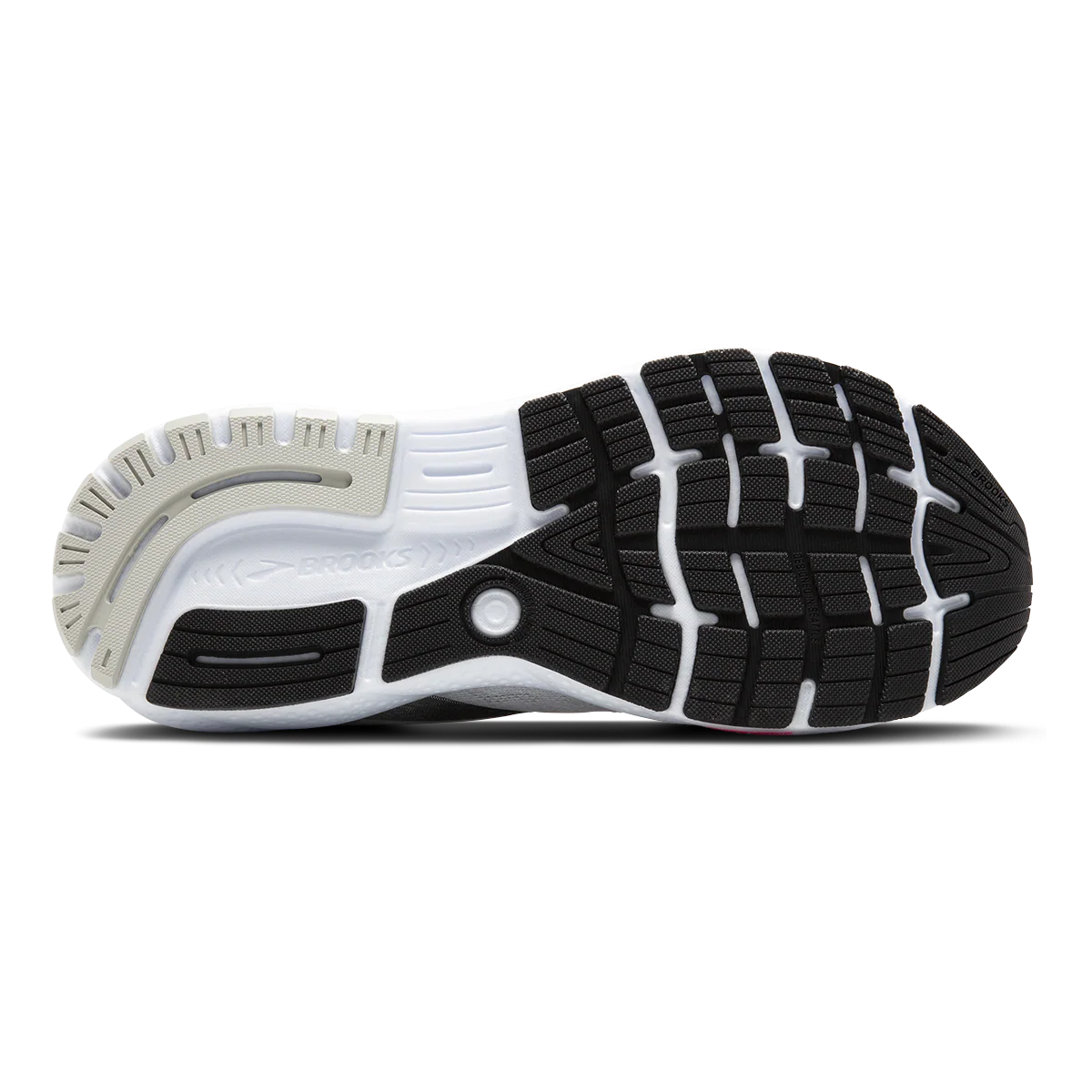 Brooks Ghost 16 - White - Cream - Pink - Image 4