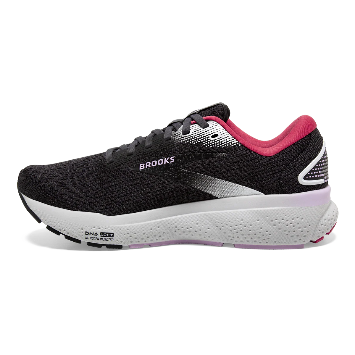 Brooks Ghost 16 - Black - Ebony - Raspberry - Image 2