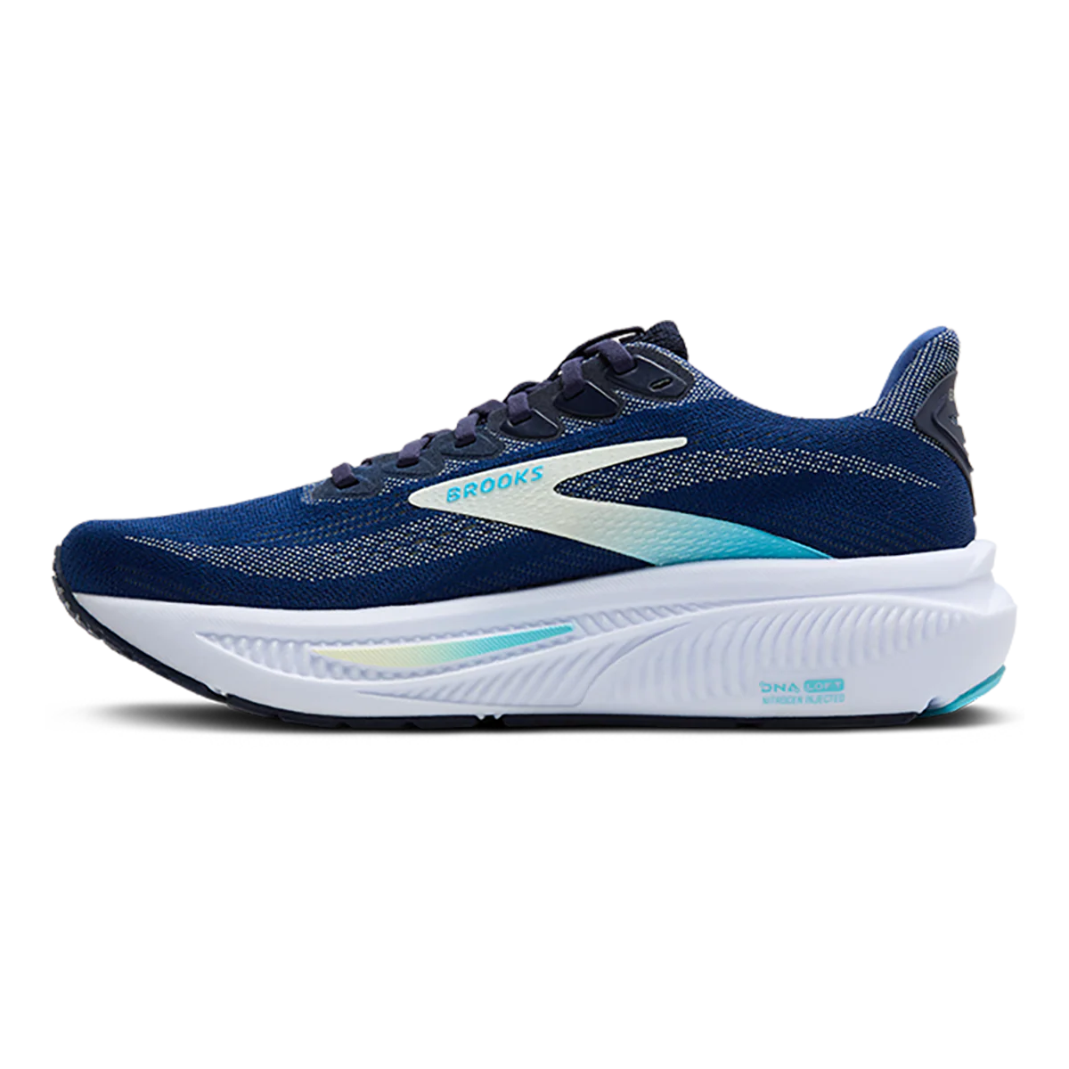 Brooks Ghost 17 Navy - Green - Turquoise - Image 2