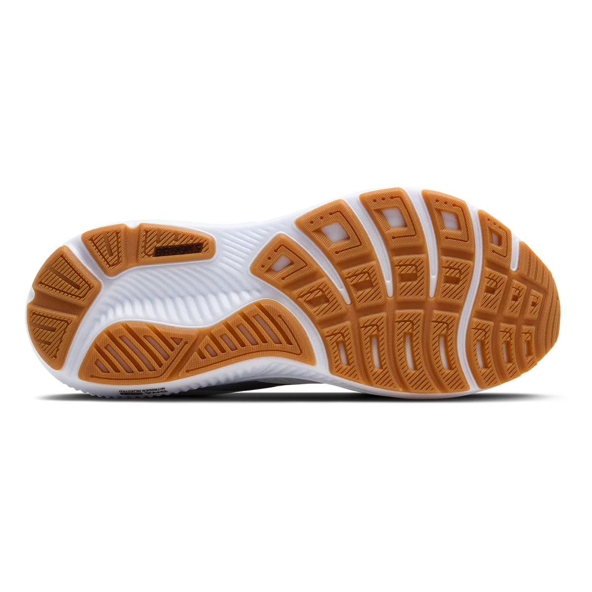Brooks Ghost 17 White - Black - Tea - Image 4