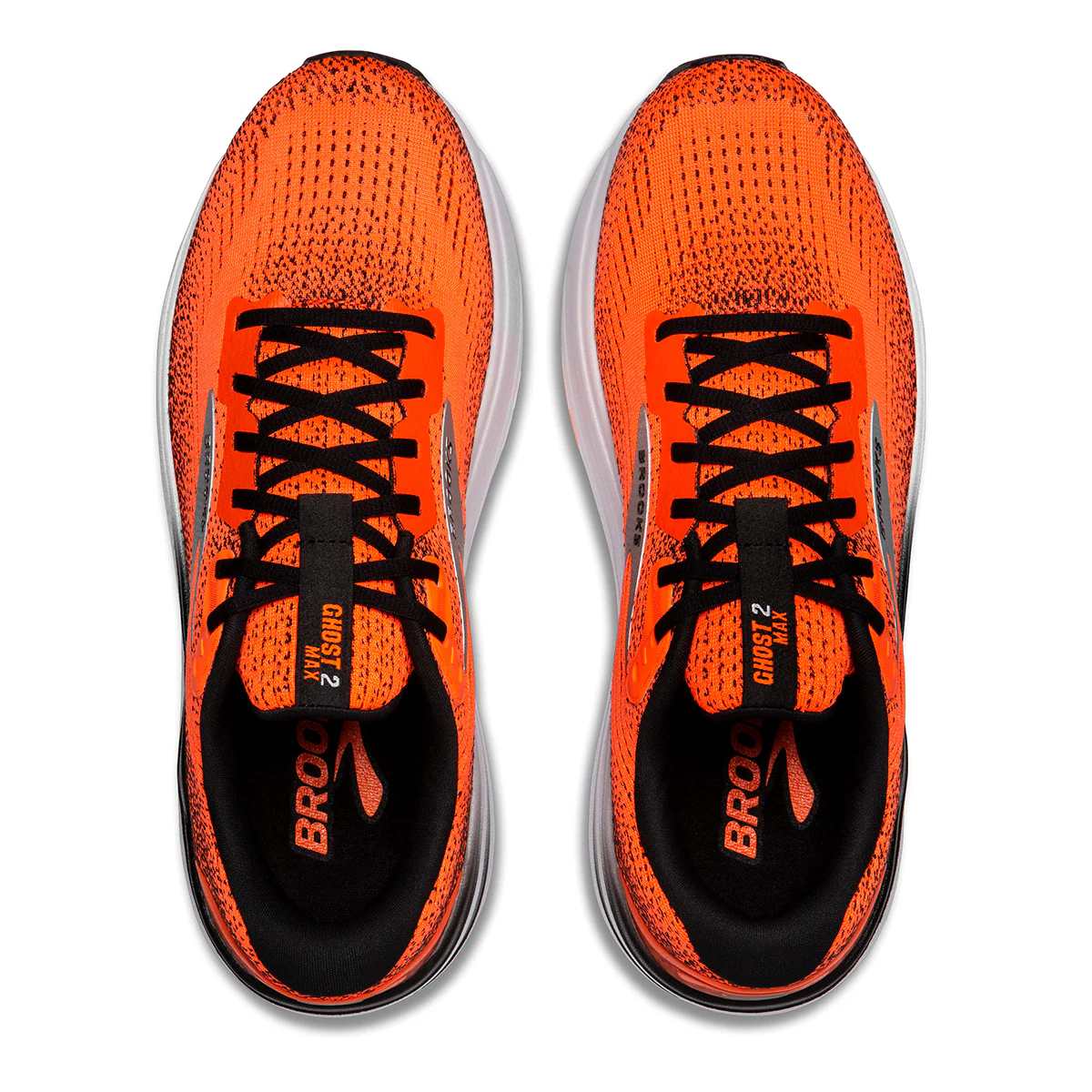 Brooks Ghost Max 2 - Orange - Orange - Black - Image 3