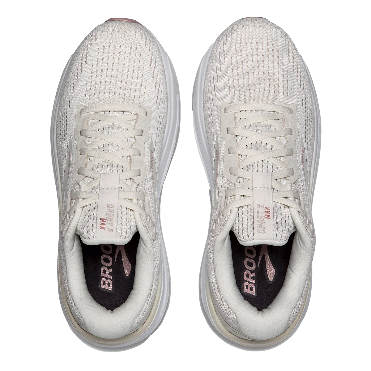 Brooks Ghost Max 2 - Coconut Milk - Gray - Zephyr - Image 3