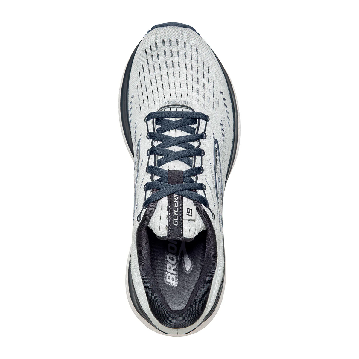 Brooks Glycerin 19 - Grey - Ombre - White - Image 3