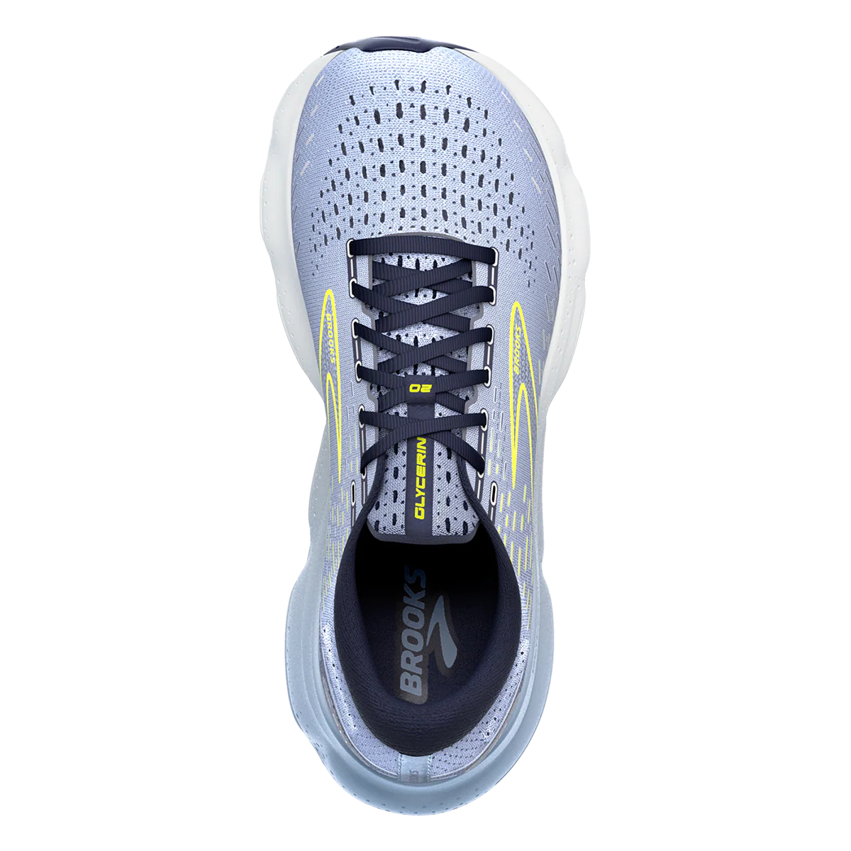 Brooks Glycerin 20 - Light Blue - Peacoat - Nightlife - Image 3