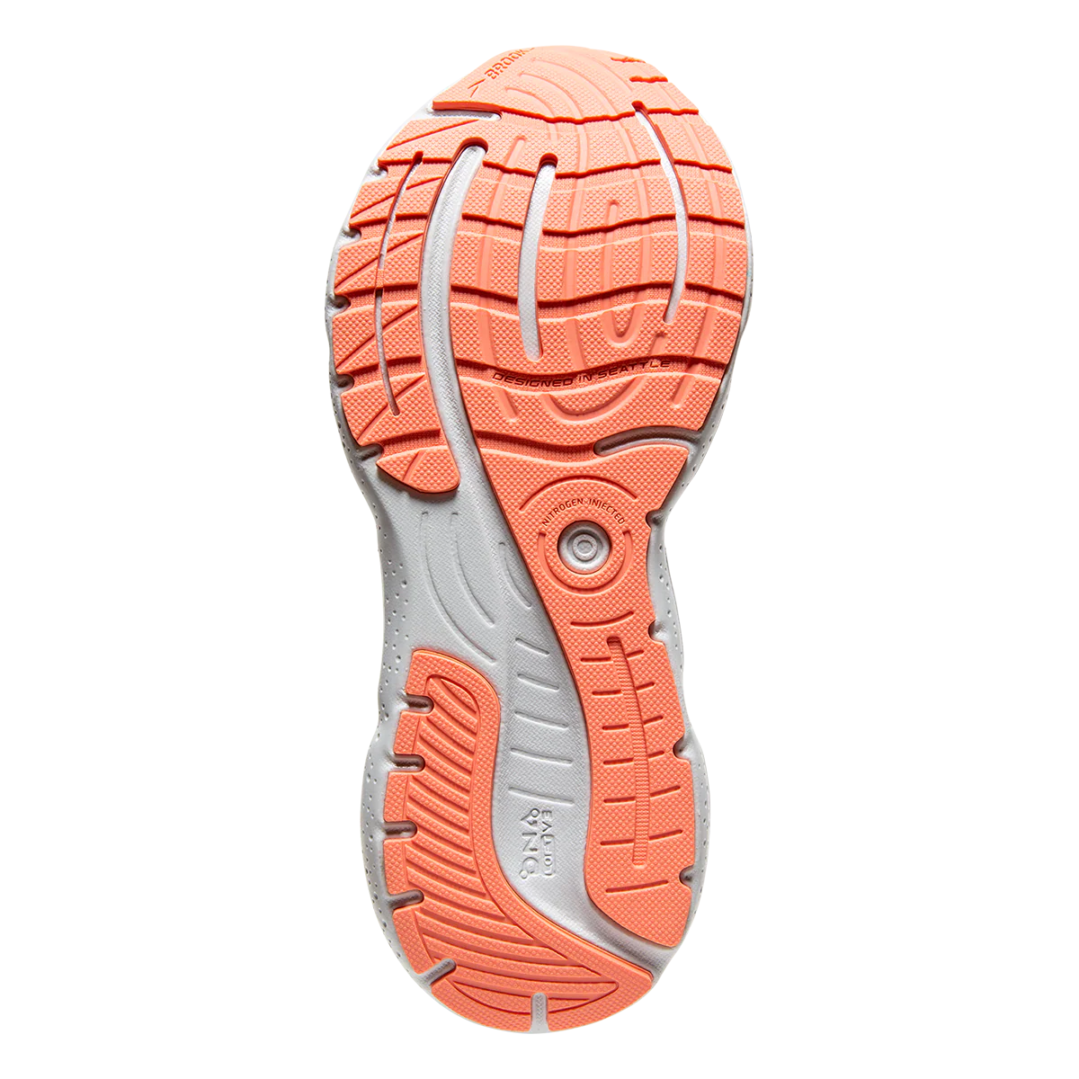 Brooks Glycerin 20 - Oyster - Latigo Bay - Coral - Image 4