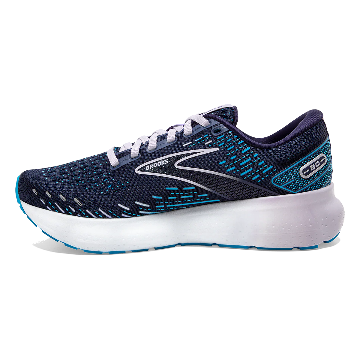 Brooks Glycerin 20 - Peacoat - Ocean - Pastel Lilac - Image 2