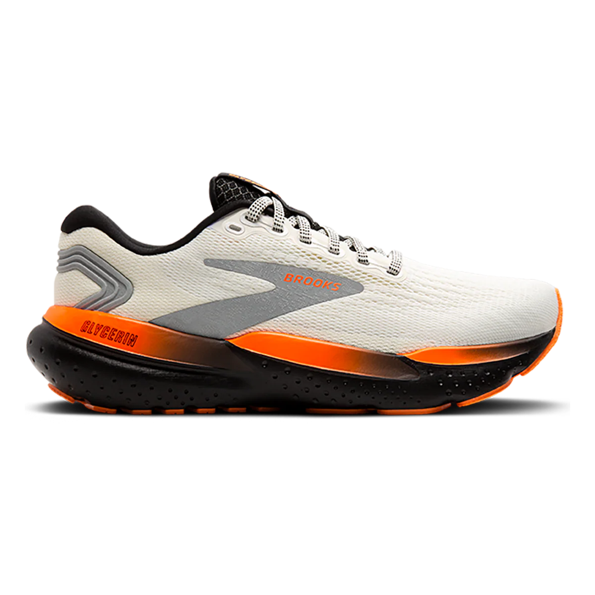 Brooks Glycerin 21 - Ecru - Orange - Black