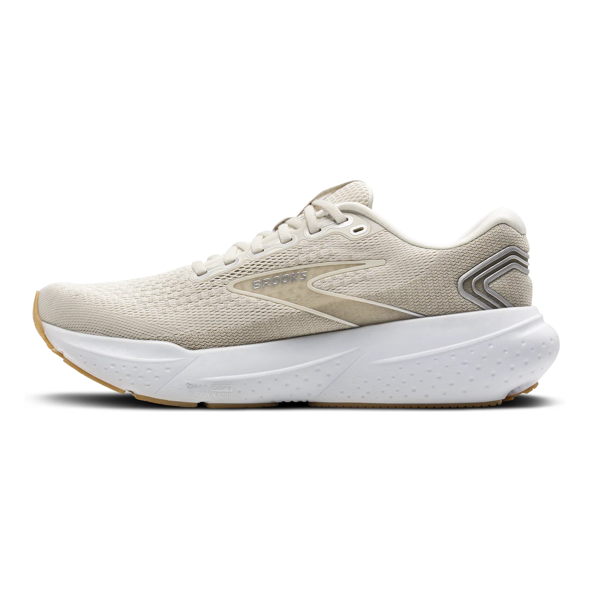 Brooks Glycerin 21 - Khaki - Silver - White - Image 2