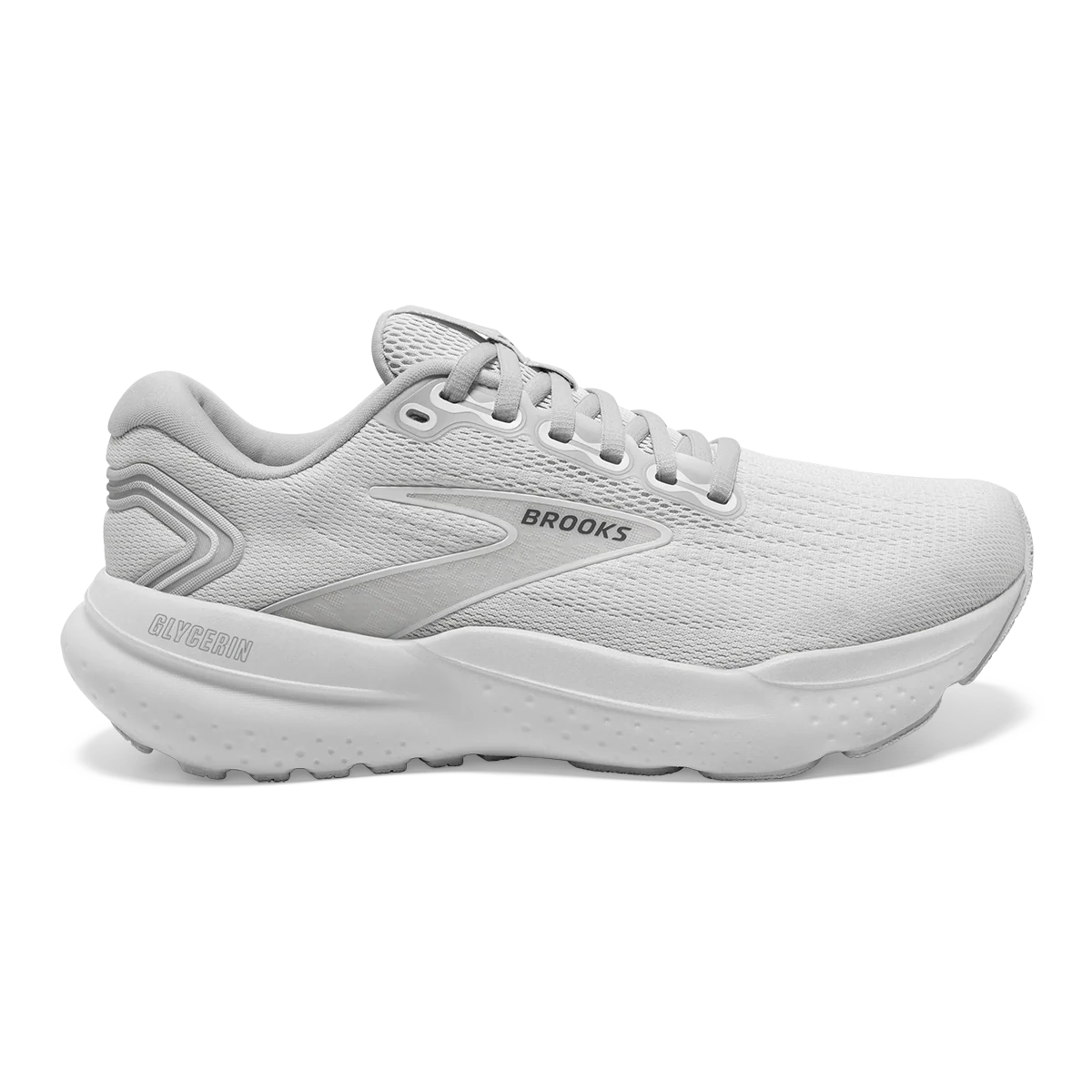 Brooks Glycerin 21 - White - White - Grey