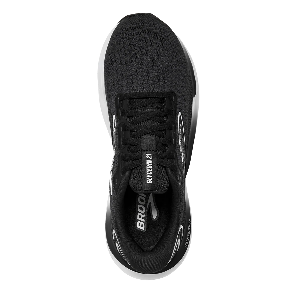 Brooks Glycerin 21 - Black - Grey - White - Image 3