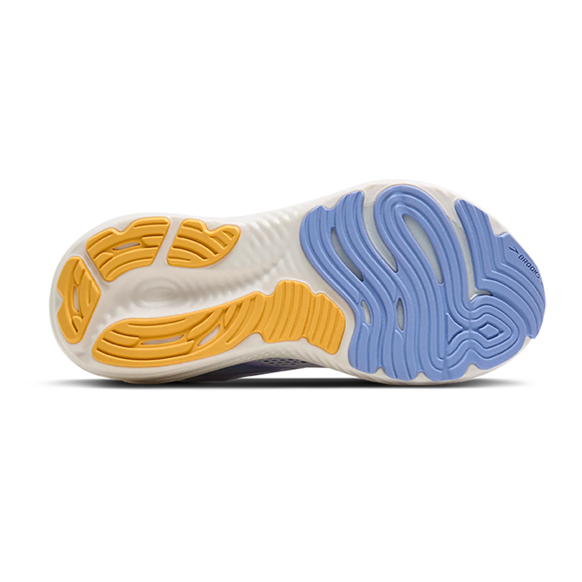 Brooks Glycerin 22 White - Blue Heron - Apricot - Image 4