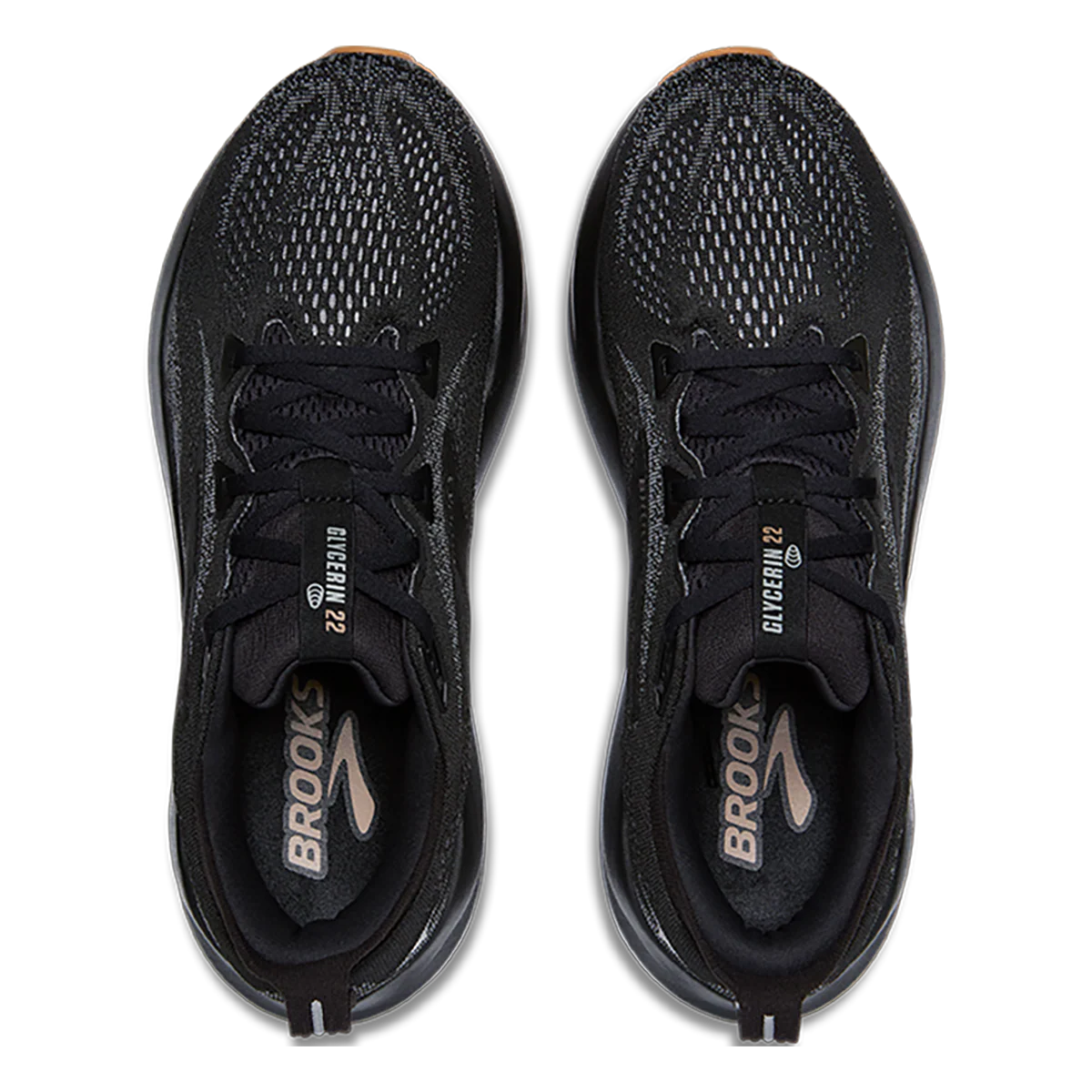 Brooks Glycerin 22 Black - Primer Gray - Biscuit - Image 3