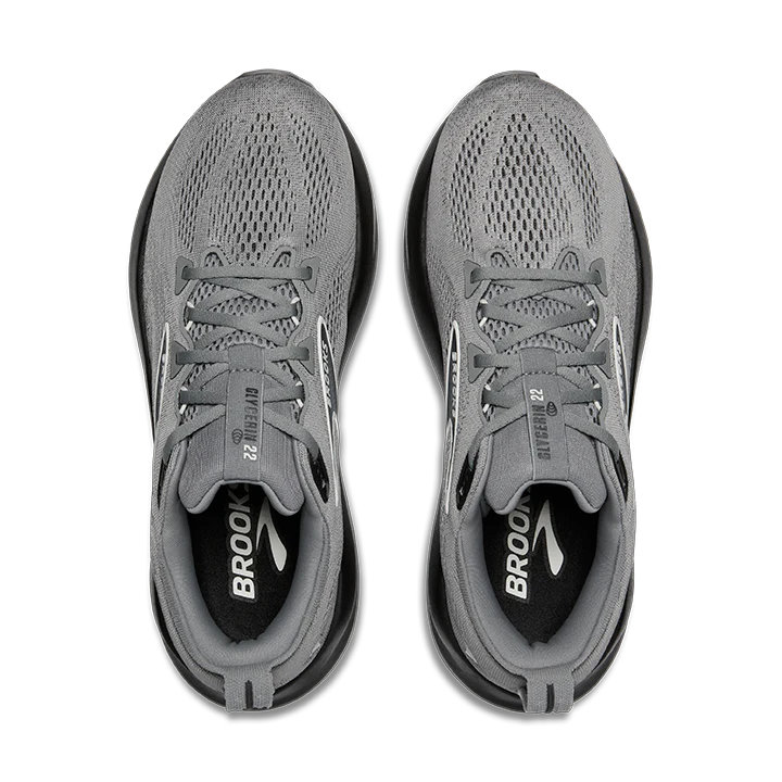 Brooks Glycerin 22 Primer Gray - Ebony - Bluewash - Image 3