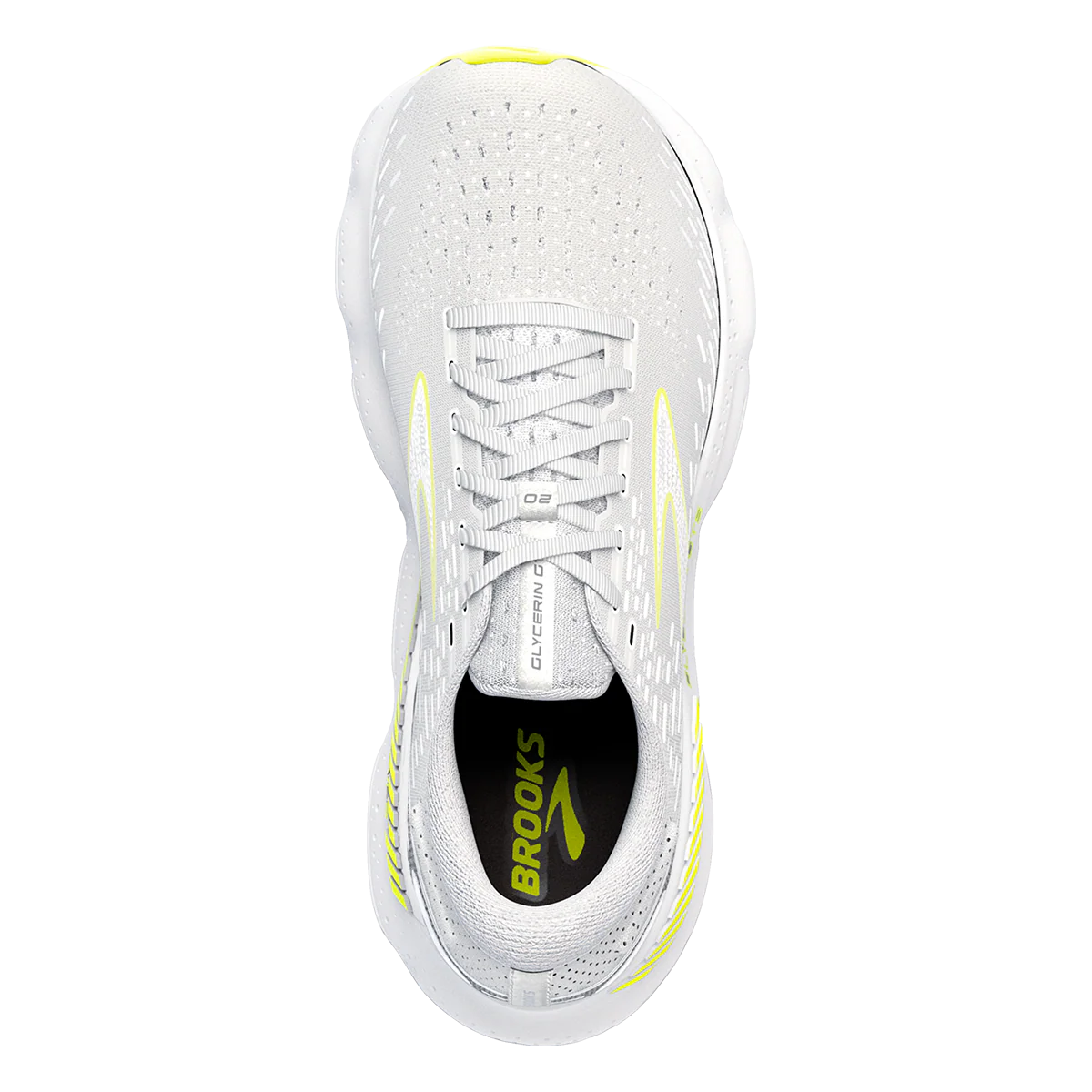 Brooks Glycerin GTS 20 - White - Nightlife - Image 3