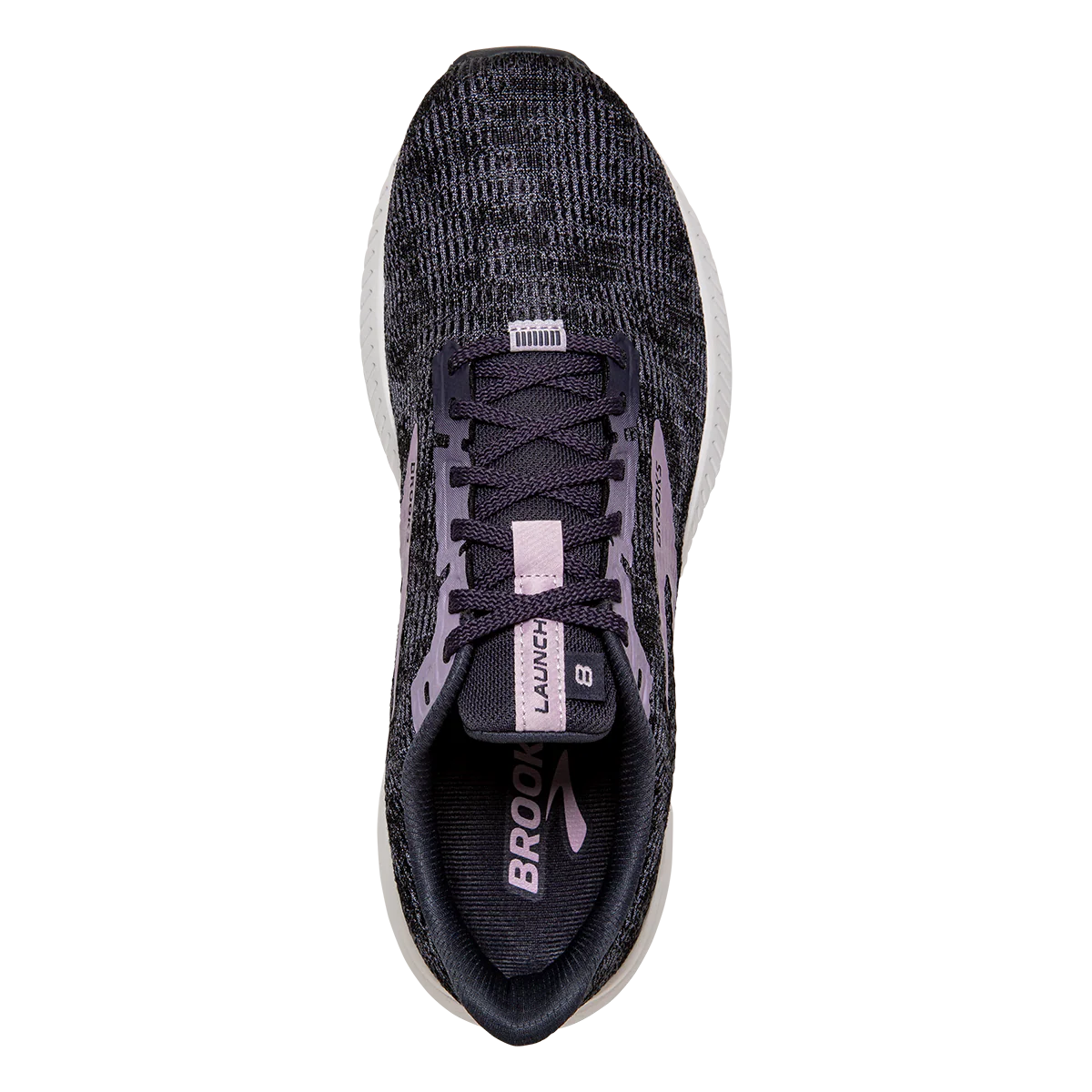 Brooks Launch 8 - Black - Ombre - Iris - Image 3