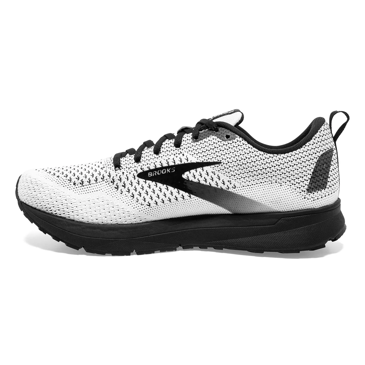 Brooks Revel 4 - White - Black - Image 2
