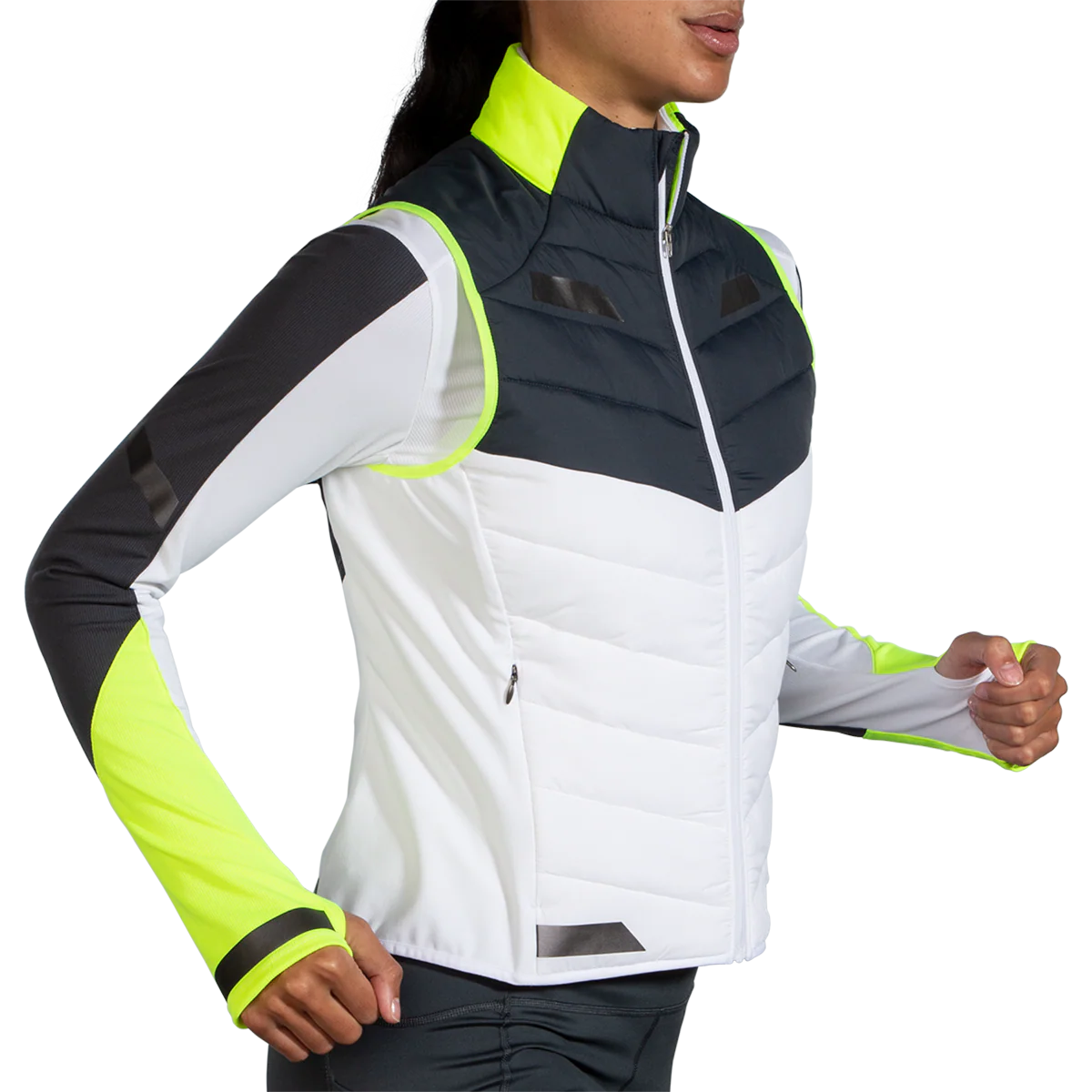 Brooks Run Visible Insulated Vest - Image 2