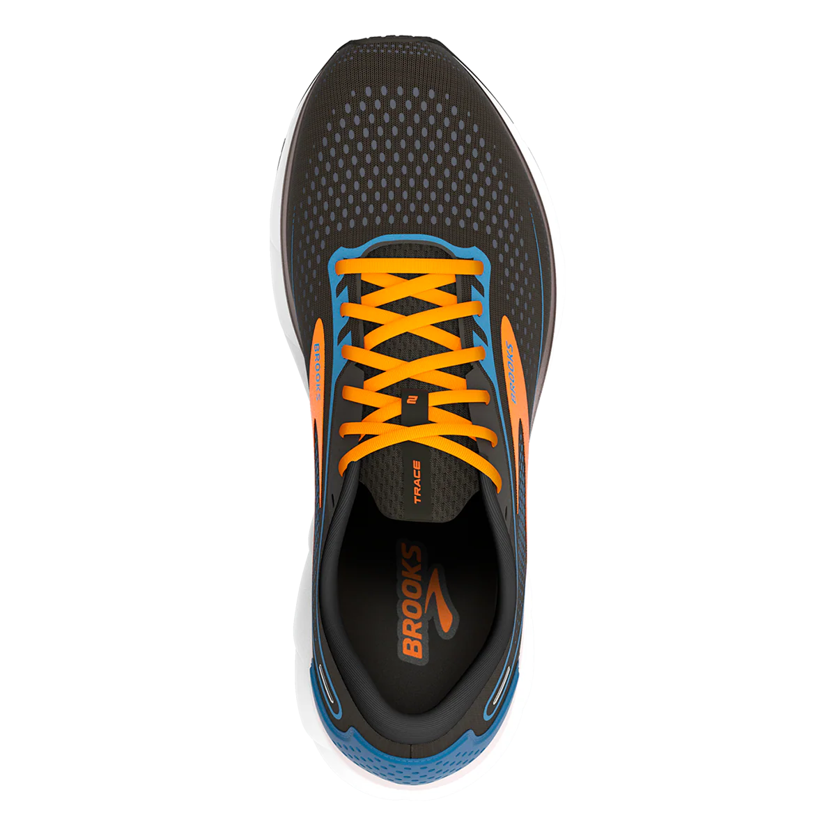 Brooks Trace 2 - Black - Classic Blue - Orange - Image 3