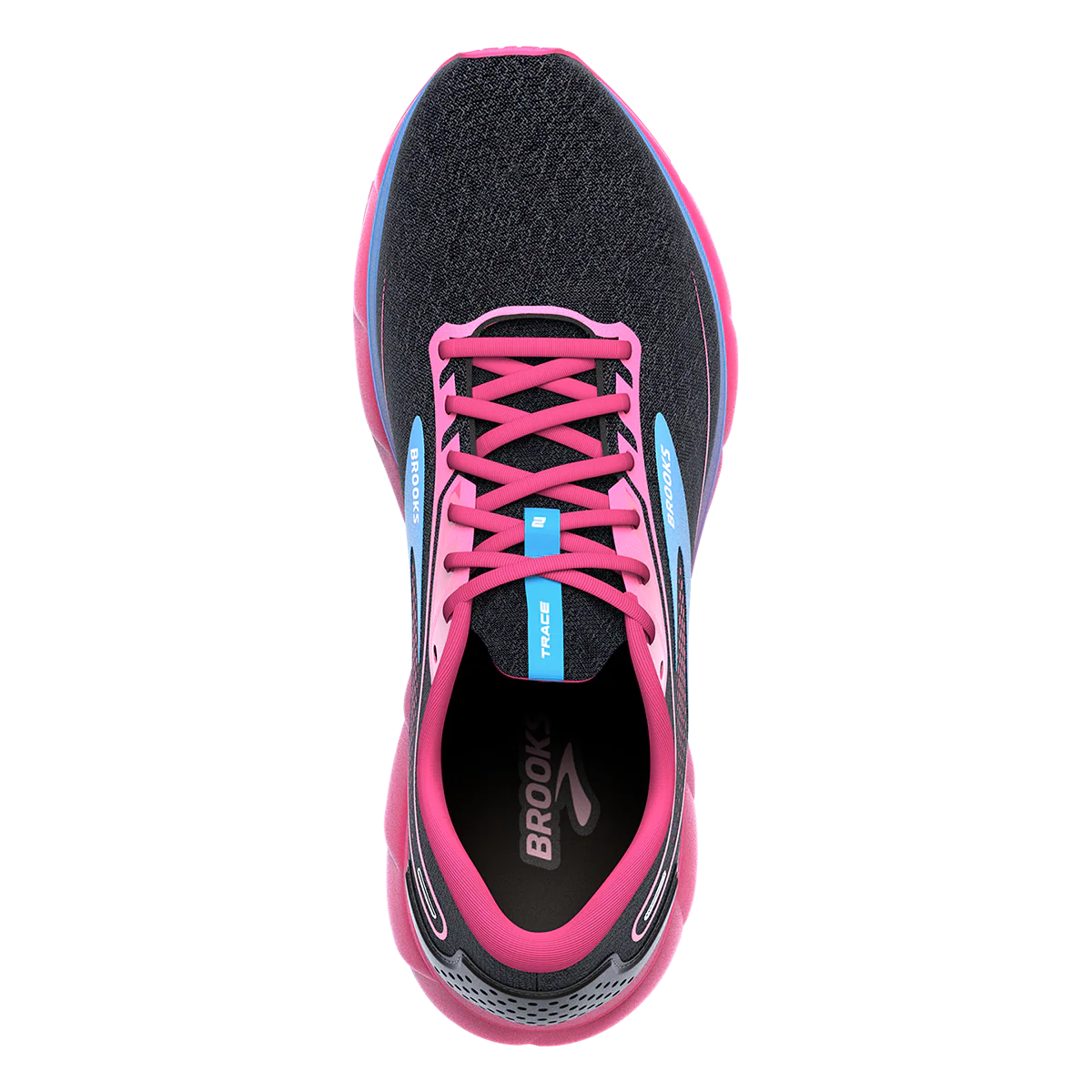 Brooks Trace 2 - Black - Marina - Lilac Rose - Image 3