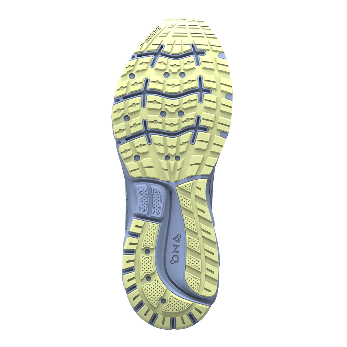 Brooks Trace 2 - Blue - Navy - Yellow - Image 4