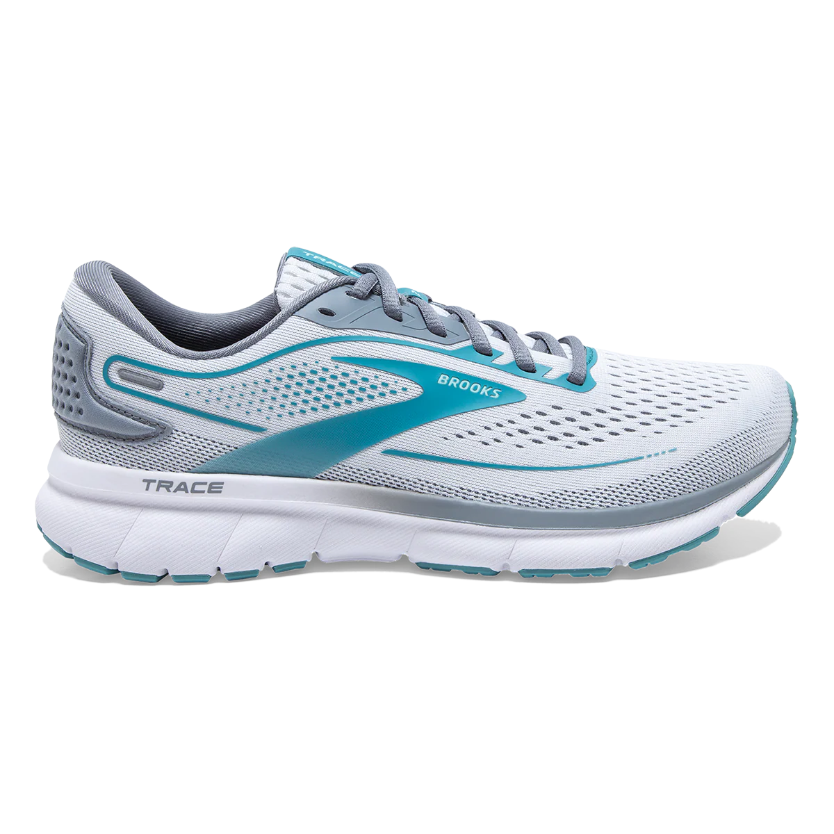 Brooks Trace 2 - White - Grey - Porcelain
