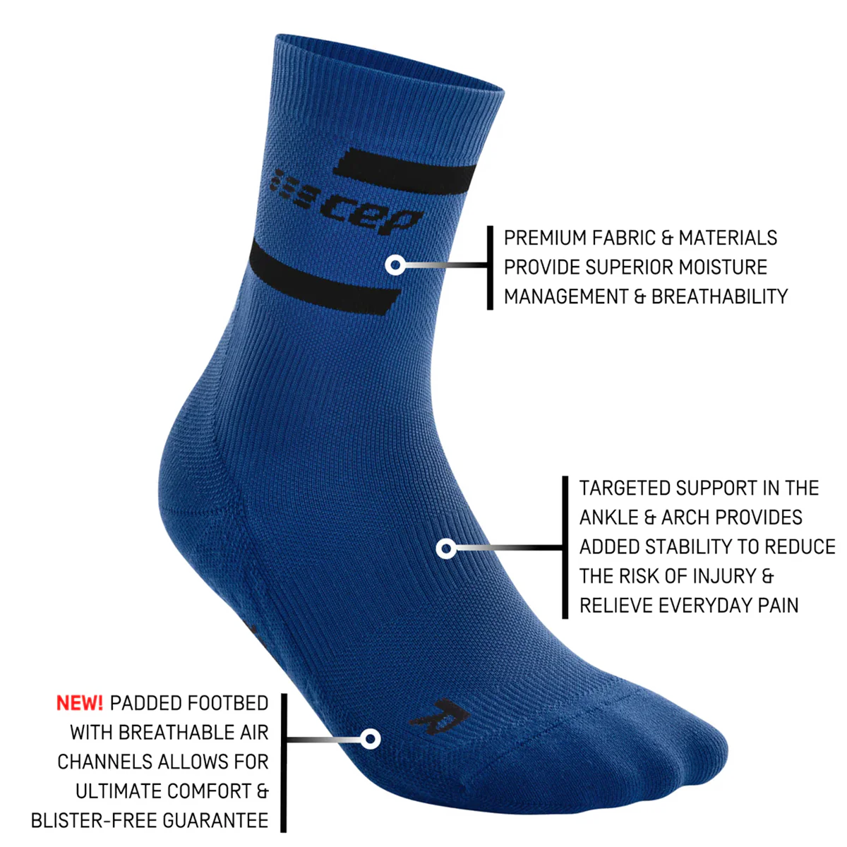 CEP The Run Compression Mid Cut Socks 4.0 - Image 5