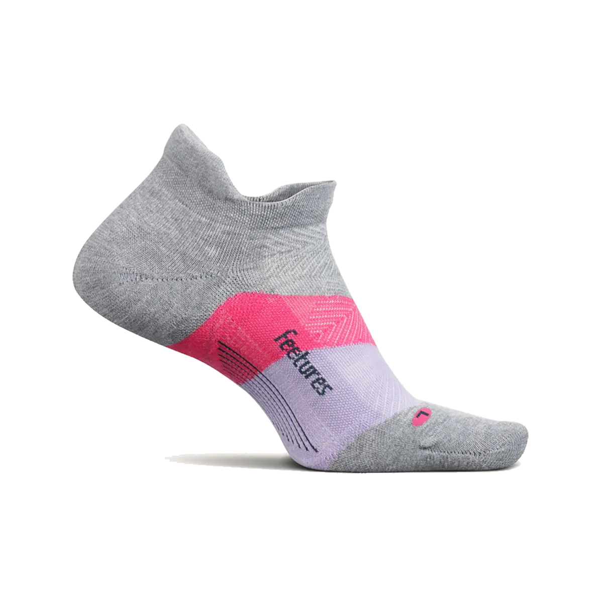Feetures Elite Max Cushion No Show Tab - Gradual Grey
