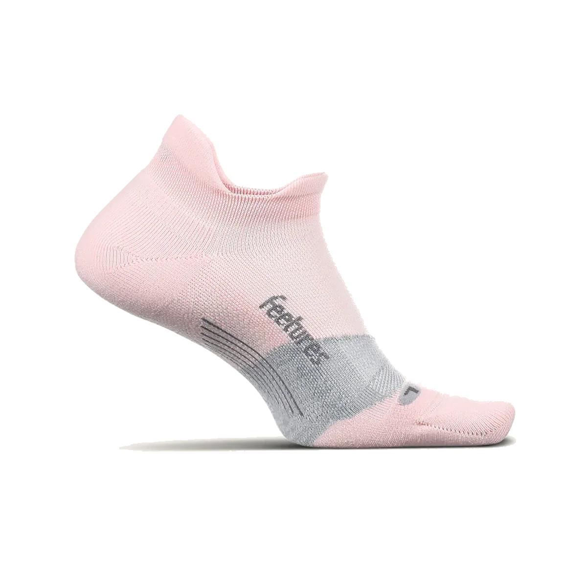 Feetures Elite Max Cushion No Show Tab - Propulsion Pink