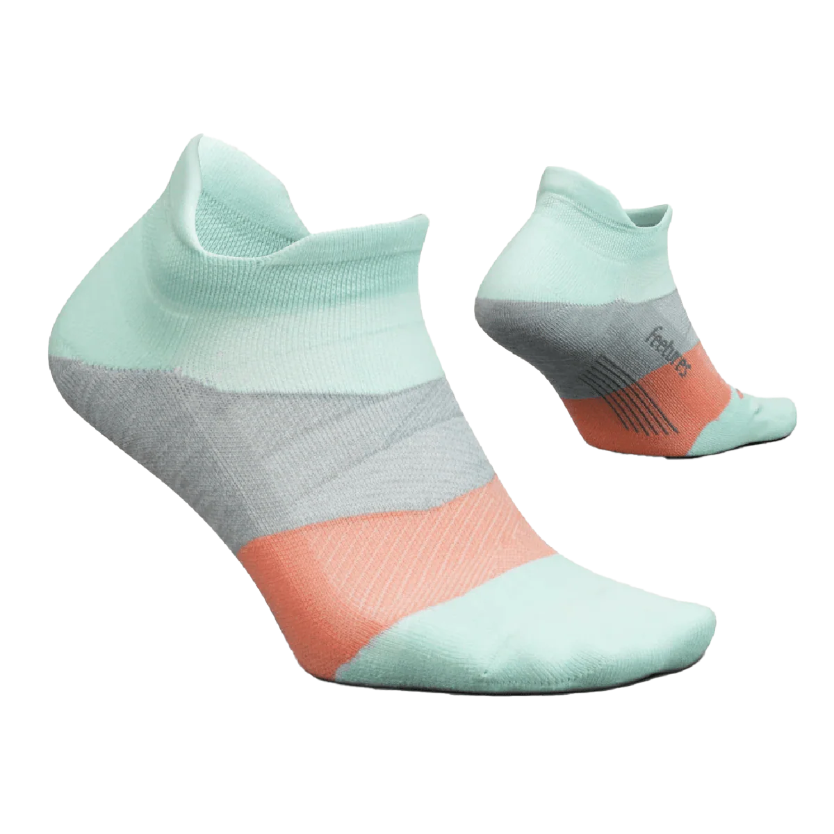 Feetures Elite Ultra Light No Show Tab - Move Aside Mint - Image 2