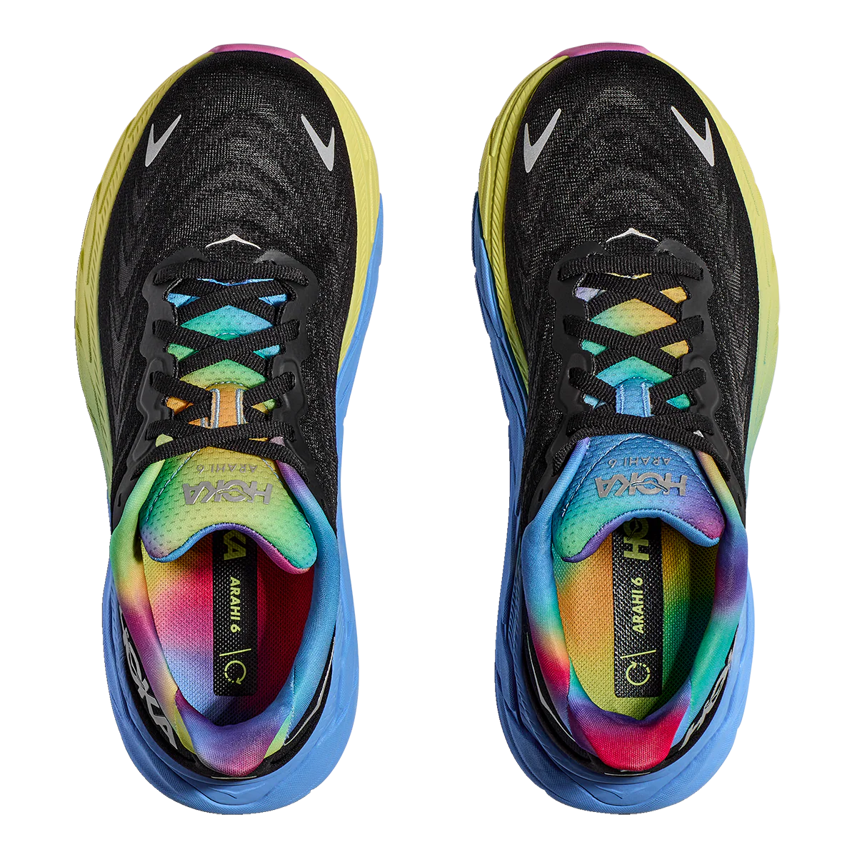 Hoka Arahi 6 - Black - Silver - Image 3