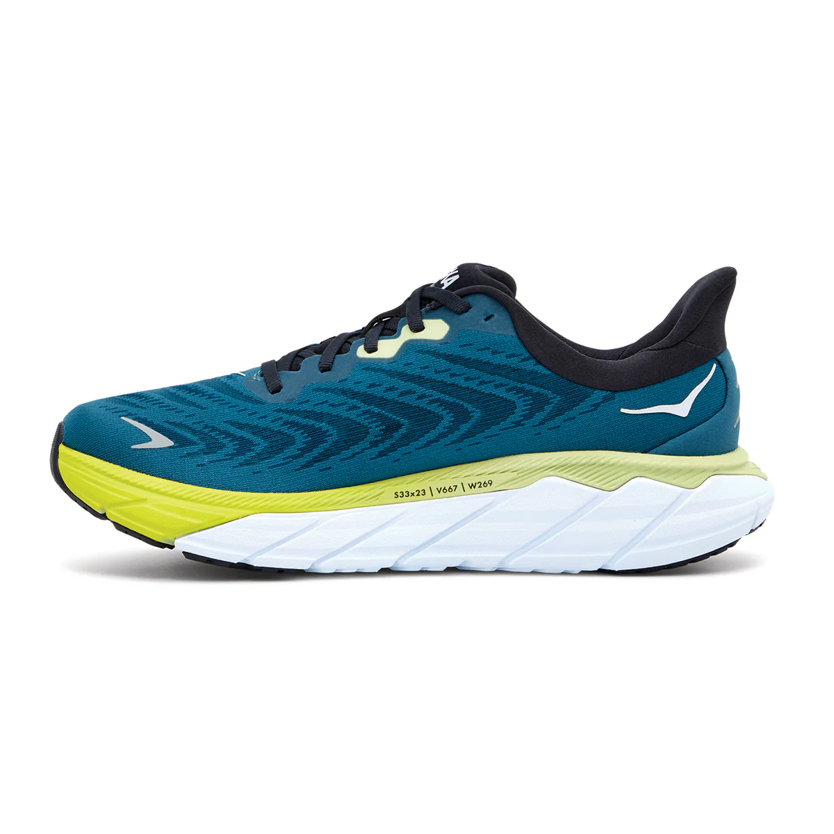 Hoka Arahi 6 - Blue Graphite - Blue Coral - Image 2