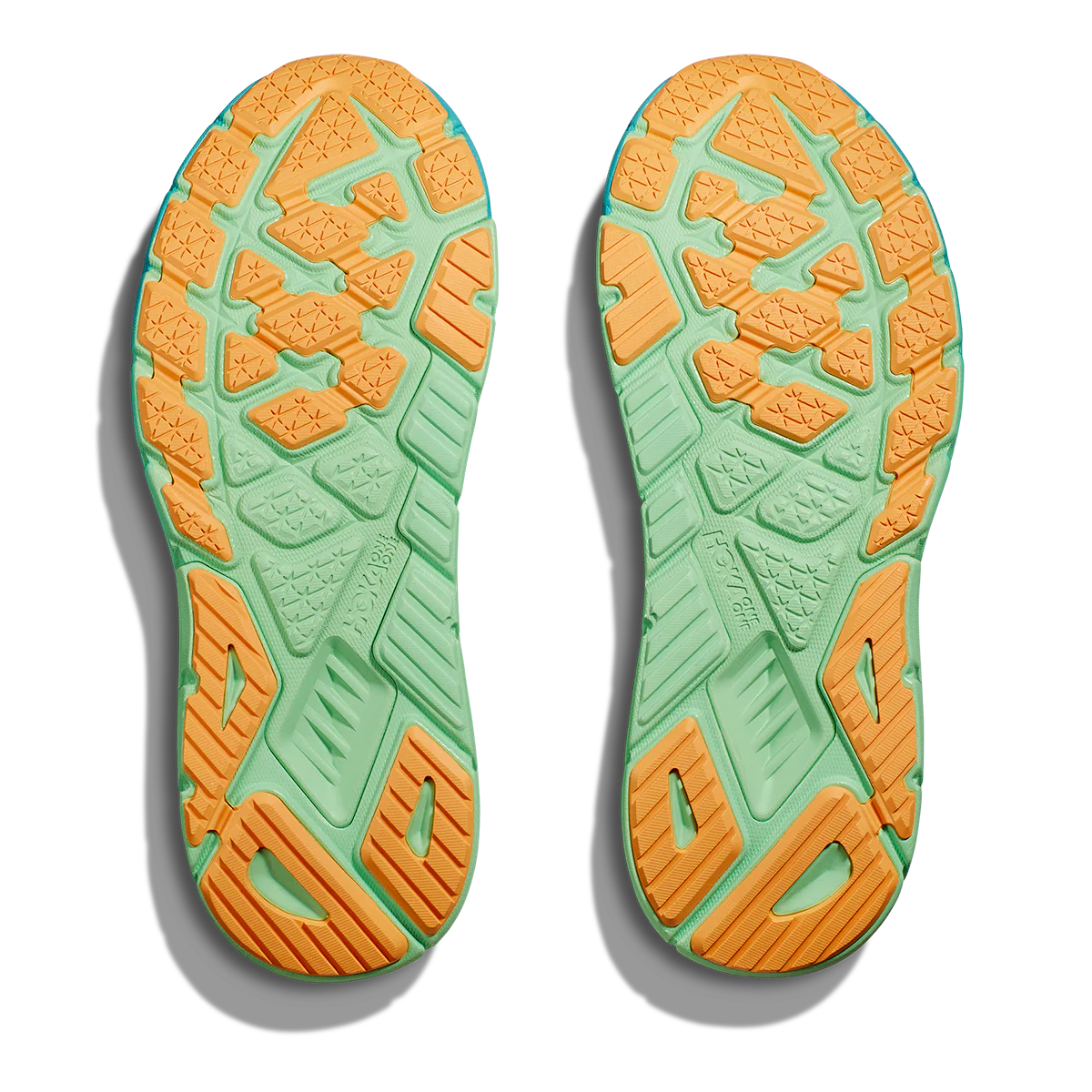 Hoka Arahi 6 - Ocean Mist - Lime Glow - Image 4