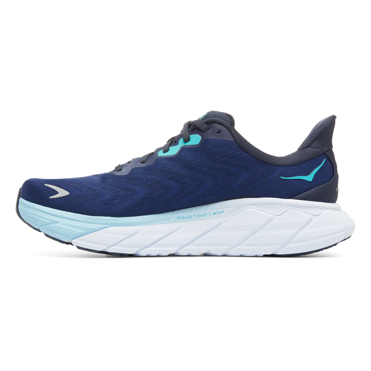 Hoka Arahi 6 - Outer Space - Bellwether Blue - Image 2