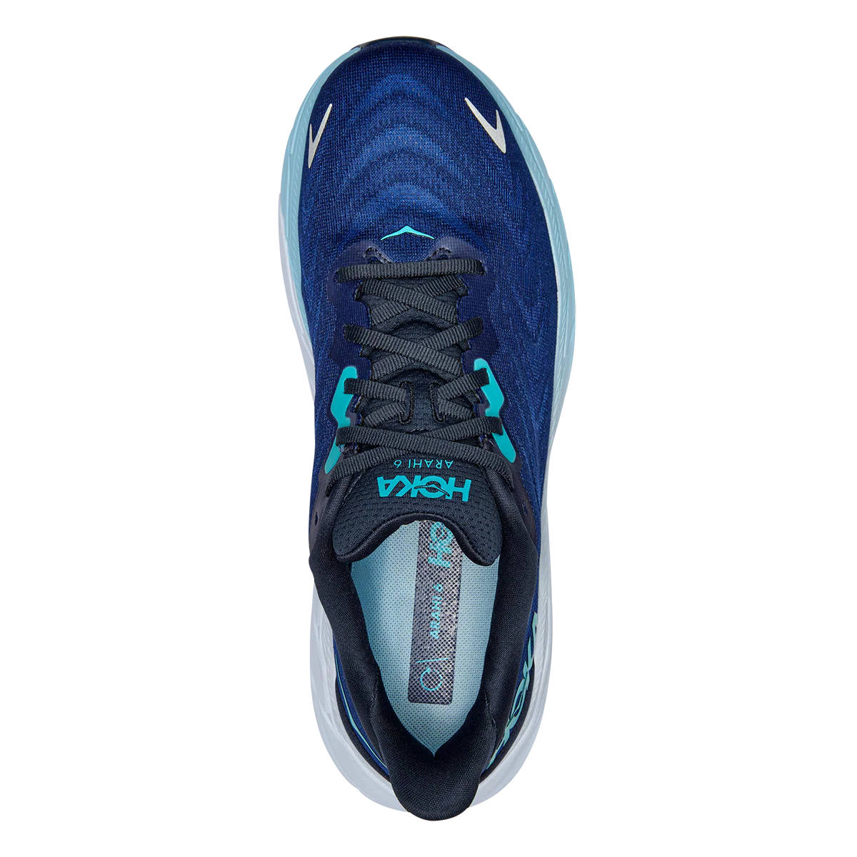 Hoka Arahi 6 - Outer Space - Bellwether Blue - Image 3