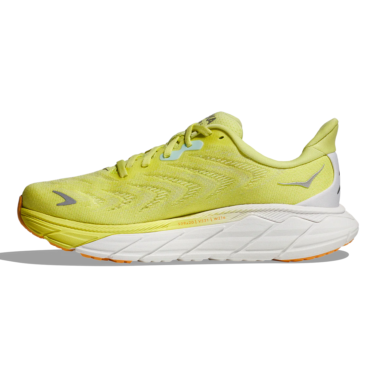 Hoka Arahi 6 - Citrus Glow - White - Image 2
