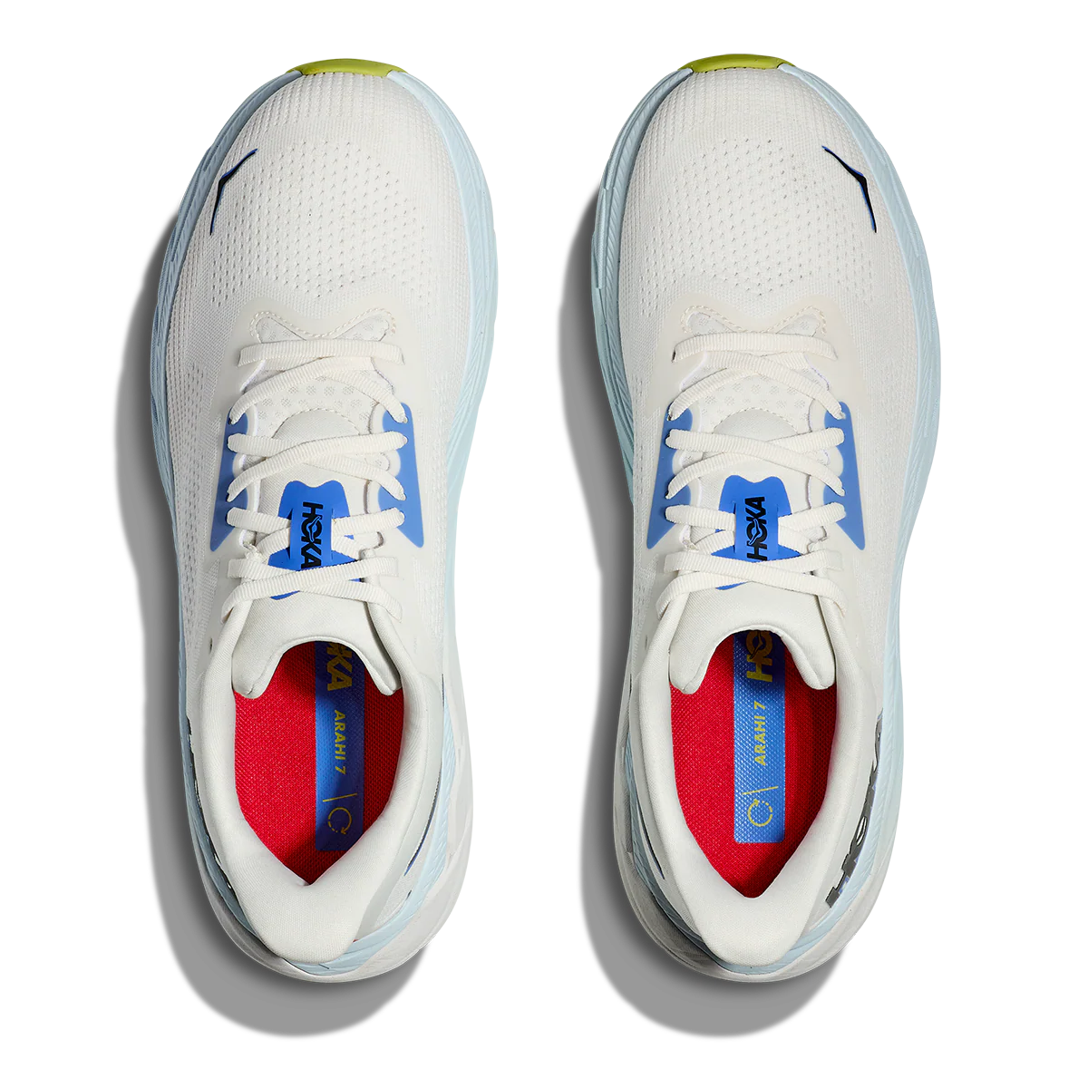 Hoka Arahi 7 - Blanc de Blanc - Virtual Blue - Image 3