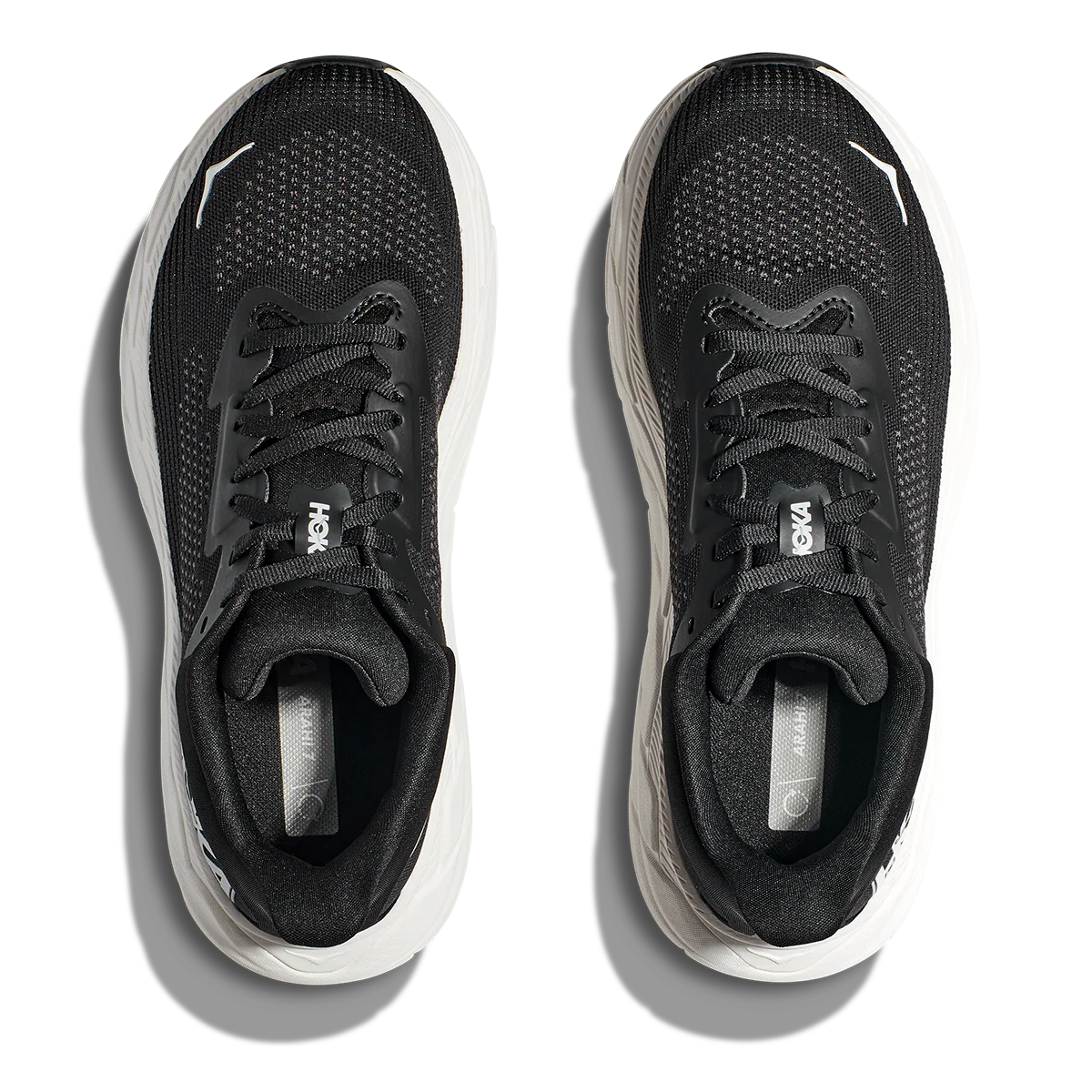 Hoka Arahi 7 - Black - White - Image 3