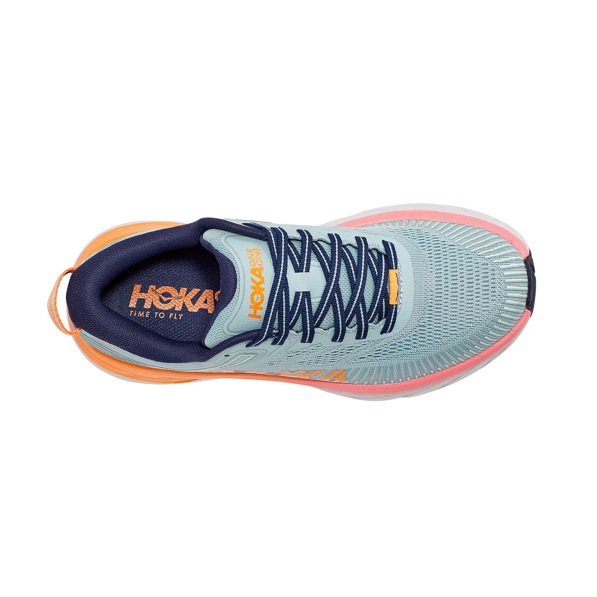Hoka Bondi 7 - Blue Haze - Black Iris - Image 3