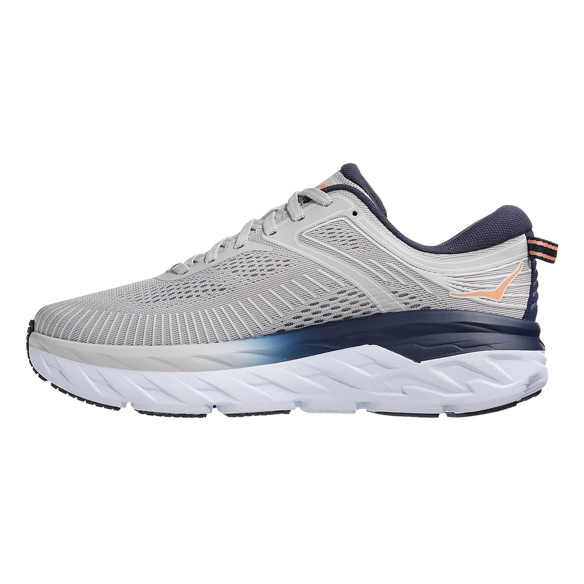 Hoka Bondi 7 - Lunar Rock - Black Iris - Image 2