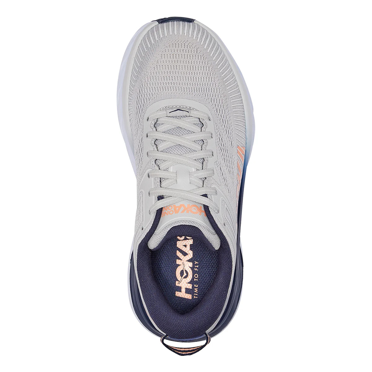 Hoka Bondi 7 - Lunar Rock - Black Iris - Image 3