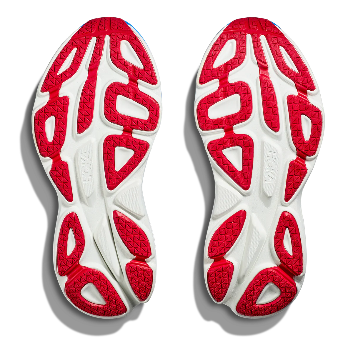 Hoka Bondi 8 - Blanc de Blanc - Virtual Blue - Image 4