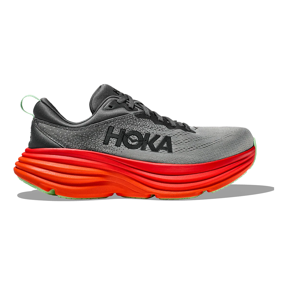 Hoka Bondi 8 - Castlerock - Flame