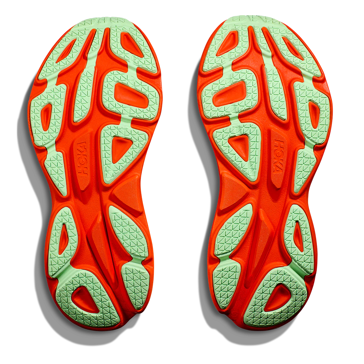 Hoka Bondi 8 - Castlerock - Flame - Image 4