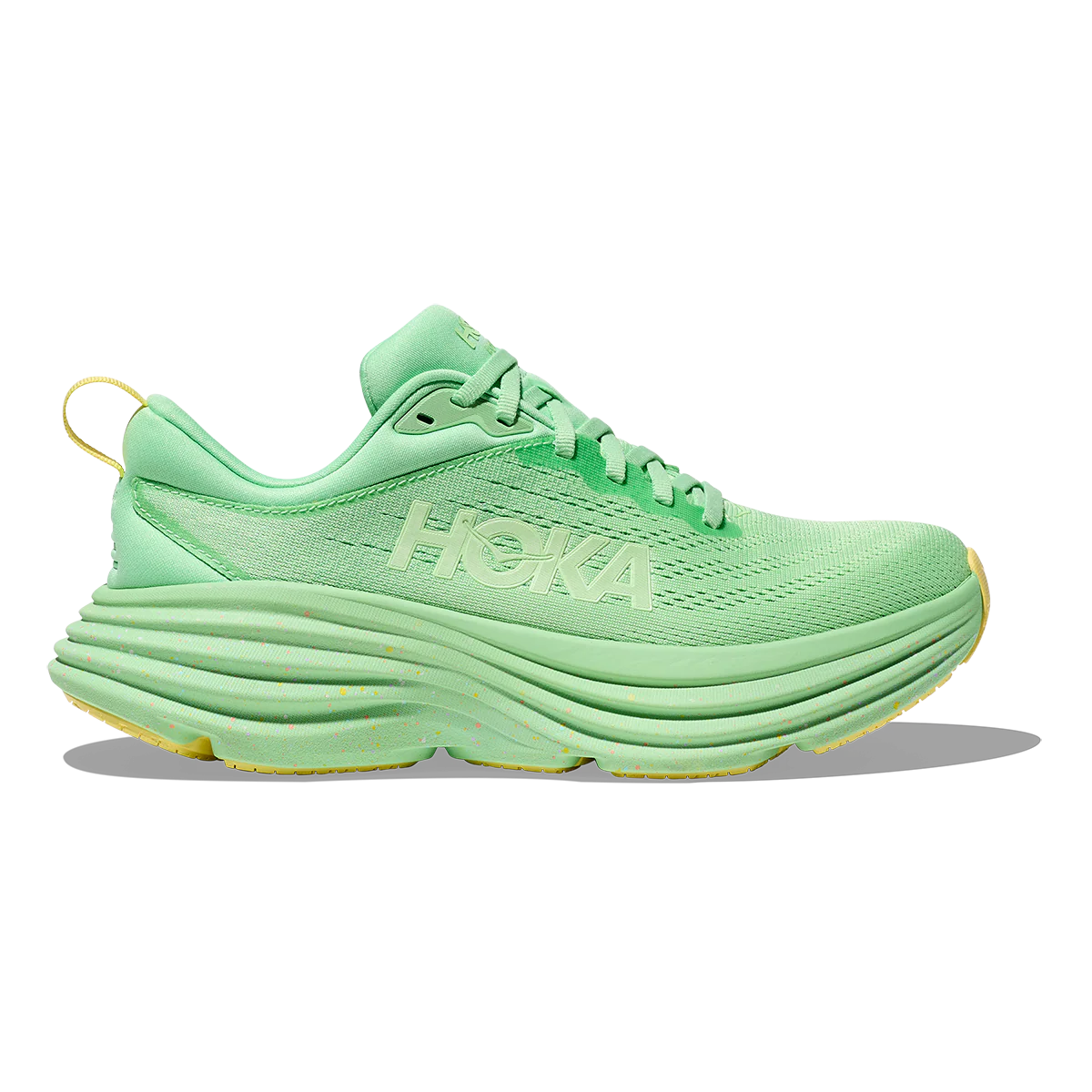 Hoka Bondi 8 - Lime Glow - Lemonade