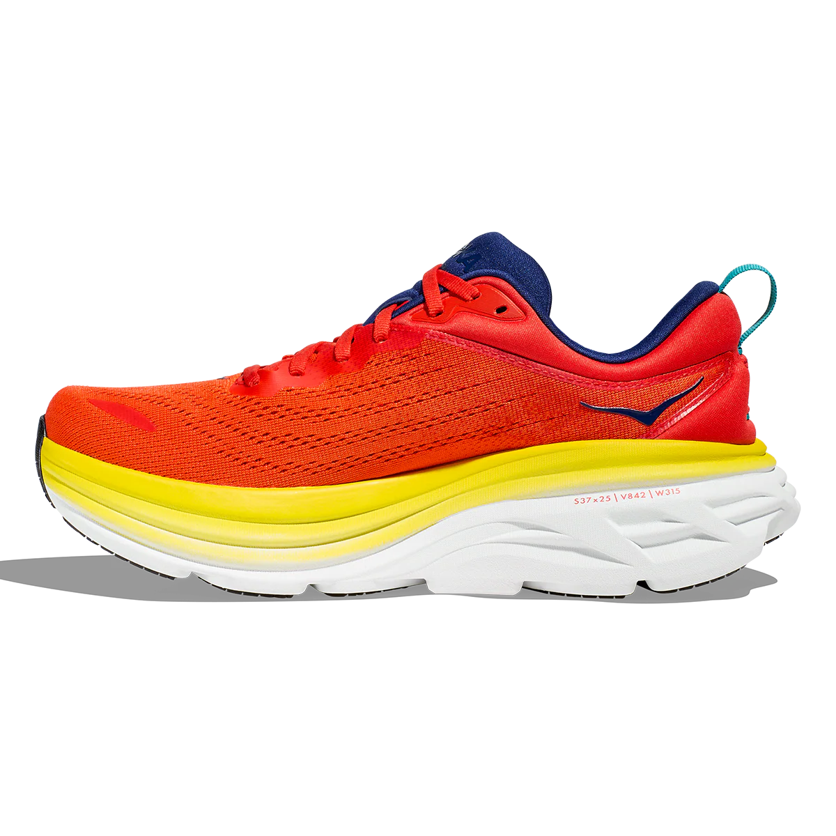 Hoka Bondi 8 - Red Alert - Flame - Image 2