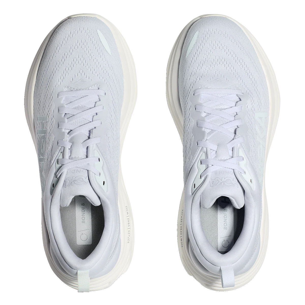 Hoka Bondi 8 - White - White - Image 3