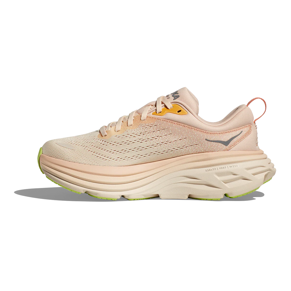 Hoka Bondi 8 - Cream - Vanilla - Image 2