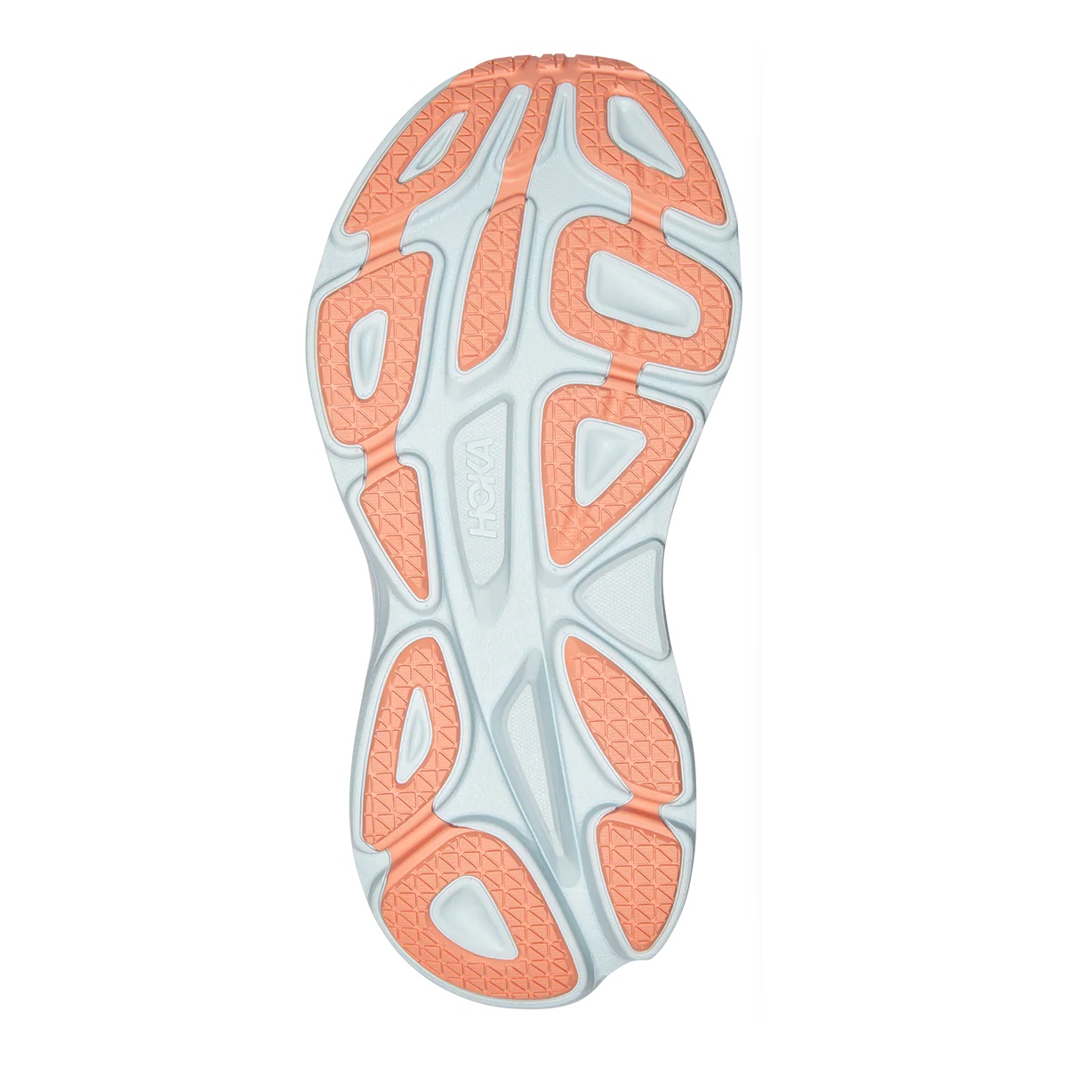 Hoka Bondi 8 - Shell Coral - Peach Parfait - Image 4
