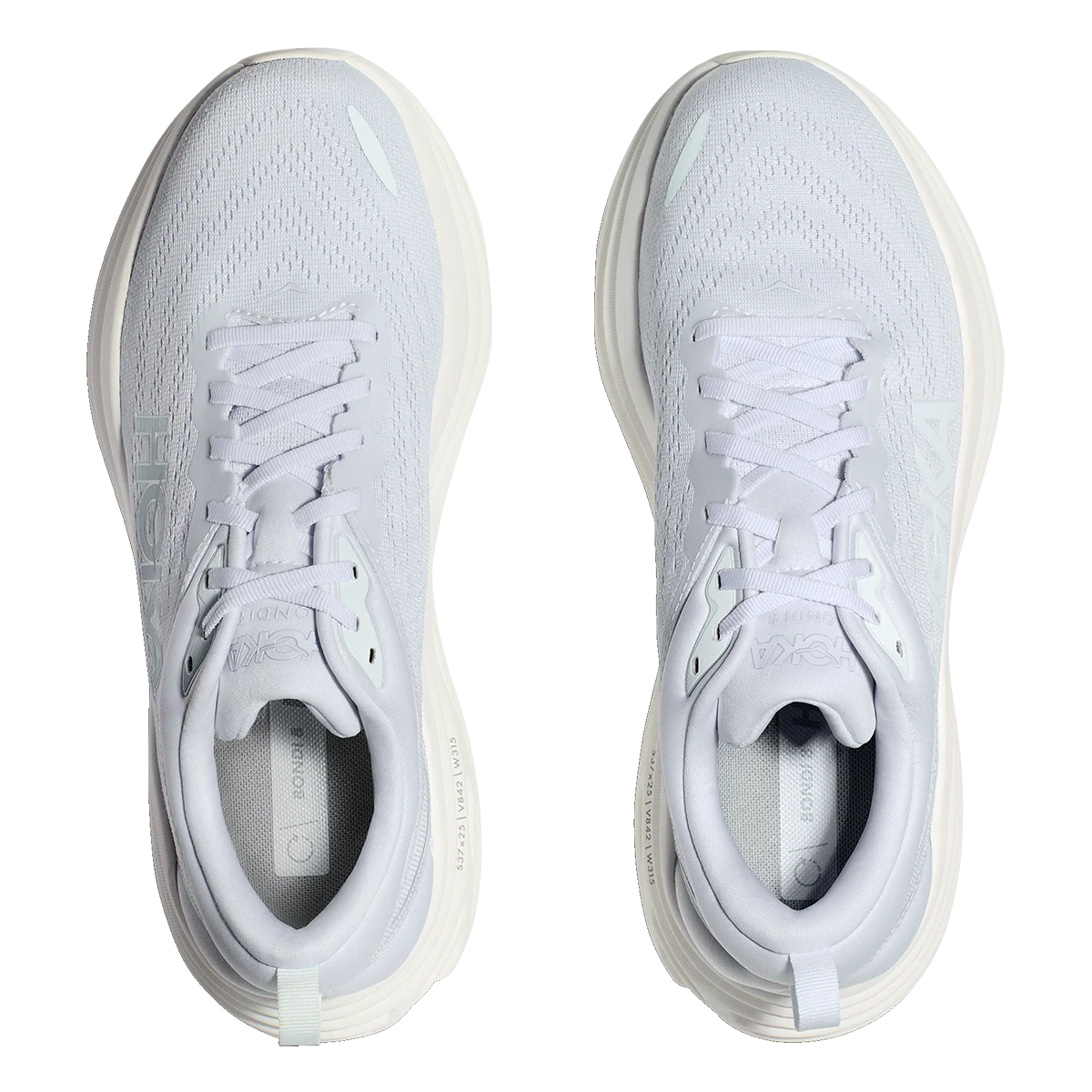 Hoka Bondi 8 - White - White - Image 3