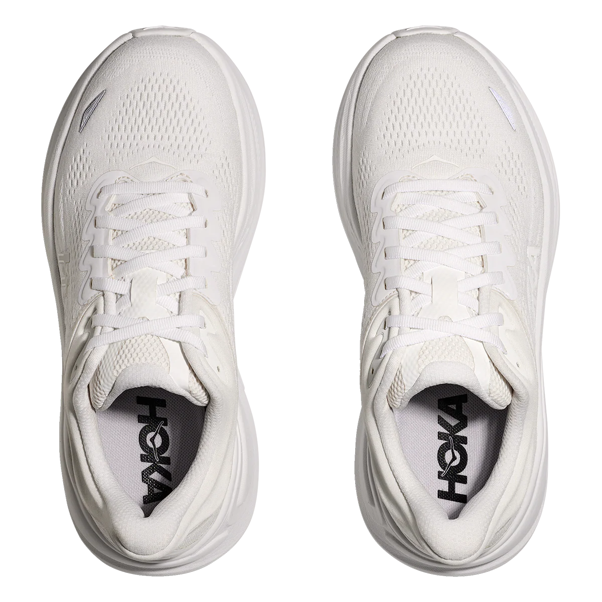 Hoka Bondi 9 White - White - Image 3